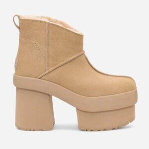 UGG® New Heights Platform Mini Boot Brown